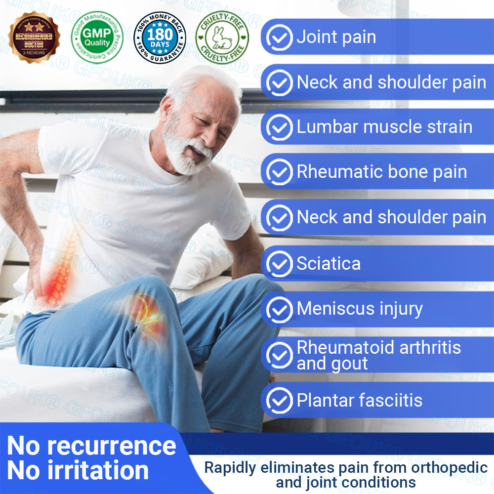 𝐎𝐟𝐟𝐢𝐜𝐢𝐚𝐥 𝐒𝐭𝐨𝐫𝐞 🇨🇦 | GFOUK® BPC-157 × NSAID 10-in-1 Penetrating Greaseless Arthritis Gel