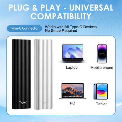 Shipped from Canada 🏆Flash Sale⚡ 50K+ SOLD! Almost Gone-🔥16TB Large-Capacity Type-C Portable Mini SSD🍇