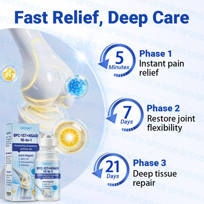 𝐎𝐟𝐟𝐢𝐜𝐢𝐚𝐥 𝐒𝐭𝐨𝐫𝐞 🇨🇦 | GFOUK® BPC-157 × NSAID 10-in-1 Penetrating Greaseless Arthritis Gel