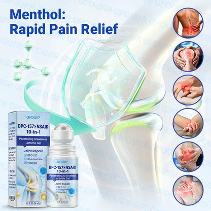 𝐎𝐟𝐟𝐢𝐜𝐢𝐚𝐥 𝐒𝐭𝐨𝐫𝐞 🇨🇦 | GFOUK® BPC-157 × NSAID 10-in-1 Penetrating Greaseless Arthritis Gel
