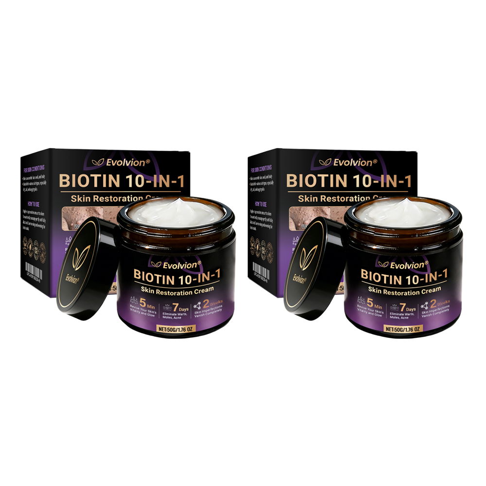 Made and Shipped from Canada ✨Evolvion® Biotin 10-in-1 Skin Restoration Cream 🎉🎉🎉