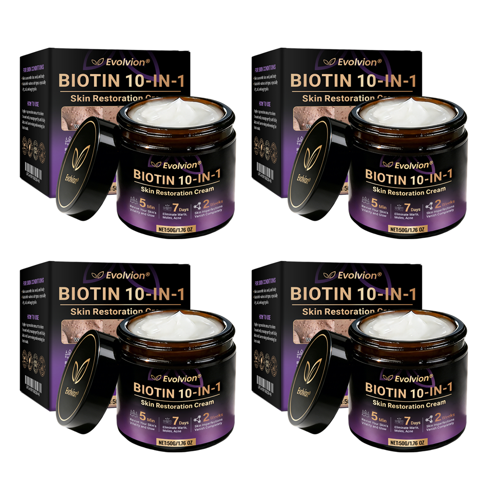 Made and Shipped from Canada ✨Evolvion® Biotin 10-in-1 Skin Restoration Cream 🎉🎉🎉